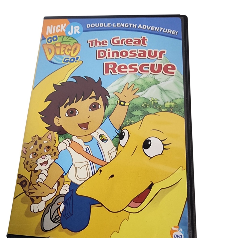 Nick Jr Go‎ Diego Go The Great Dinosaur Rescue DVD Double Length Adventure